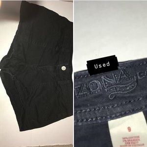 Arizona Black Jean Shorts